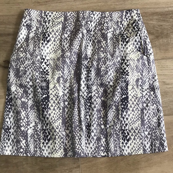 Snake Print Skirt w Pockets - Picture 9 of 14